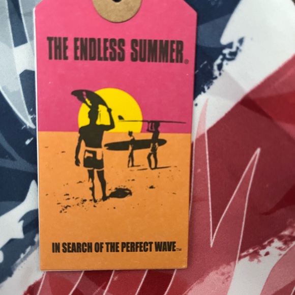 Endless Summer Men’s Printed Swim Trunks with Stretch, 5.5" Inseam - 4th of July - Picture 6 of 6